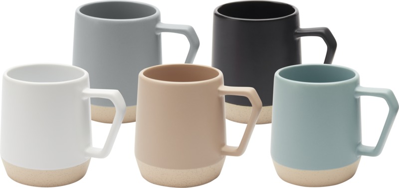 Dolce 300 ml matte Keramiktasse Dolce 300 ml matte Keramiktasse mit Logo bedrucken – Werbetasse Büro Promotion 5 Farben erhältlich