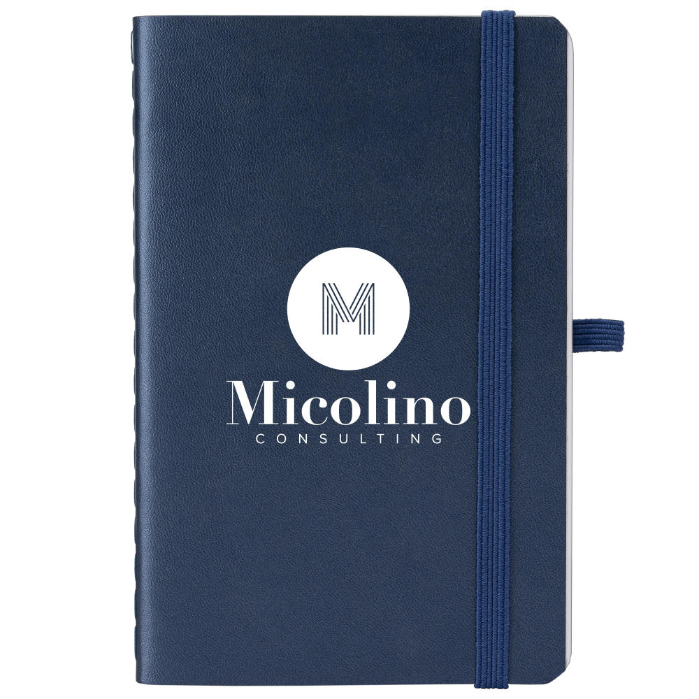 Molière - A6-Notizbuch mit weichem, recyceltem Einband Werbeartikel