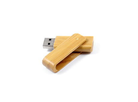 USB-Stick H24 USB 2.0 Flash Disk   1 GB Bambus Werbeartikel