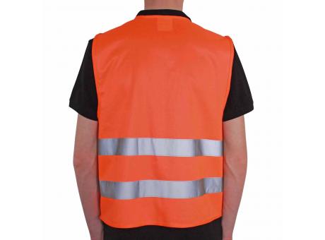 Kfz-Set VIP Warnweste im Beutel Werbeartikel