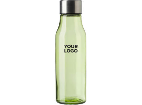 Product image Trinkflasche aus Glas und rostfreiem Stahl (500 ml) Andrei bedrucken