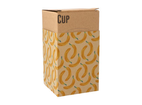 Individueller Pappschuber aus Kraftpapier CreaSleeve Kraft 397 bedrucken