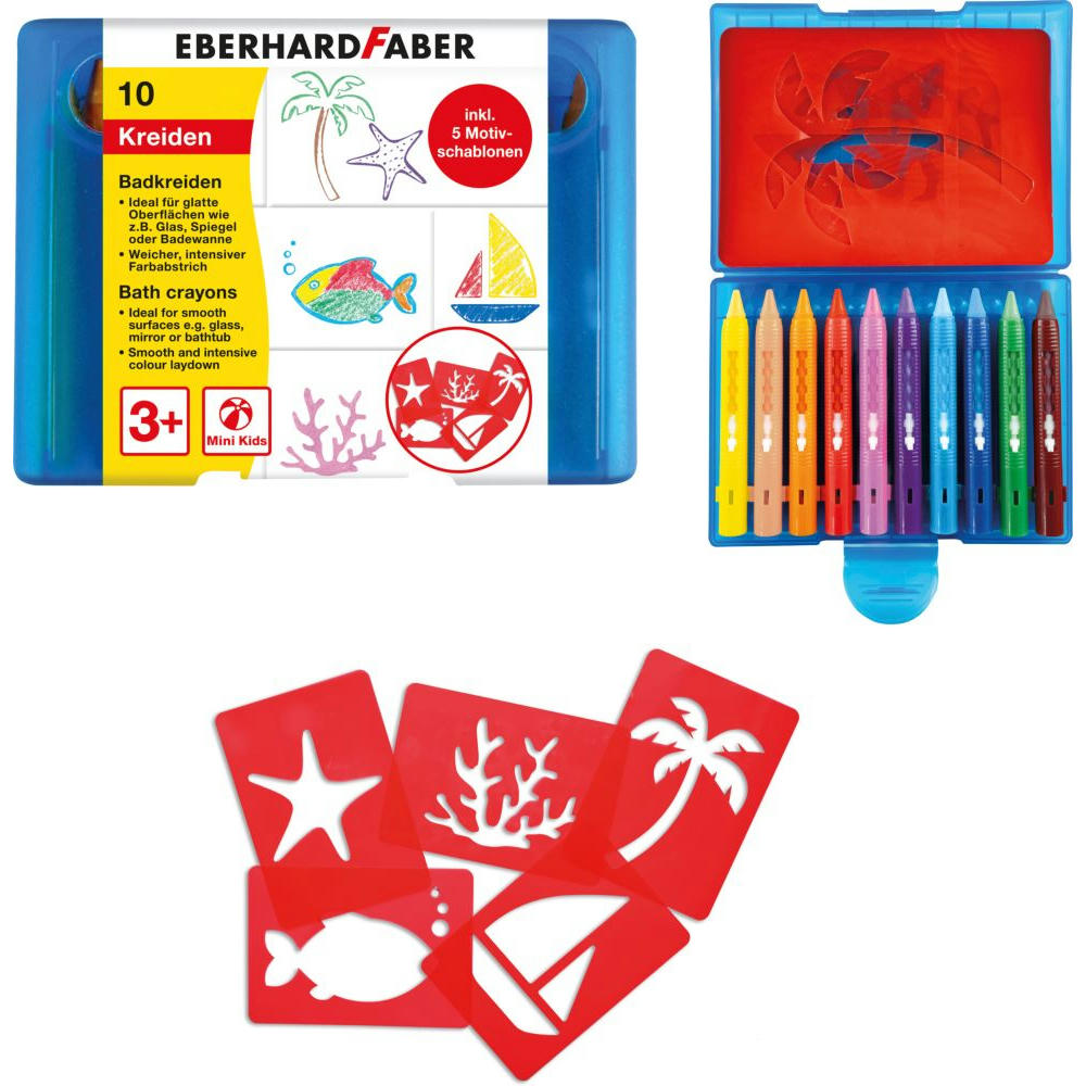 Product image Badkreide 10er Etui inkl. Schablonen Werbeartikel