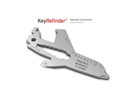 ROMINOX® Key Tool // Airplane - 18 functions (Flugzeug) bedrucken