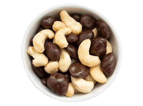 Product image Cranberries in Zartbitterschokolade & Cashewkerne in der Faltschachtel bedrucken