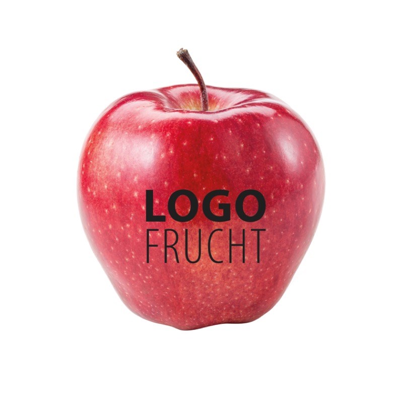LogoFrucht Apfel rot Werbeartikel