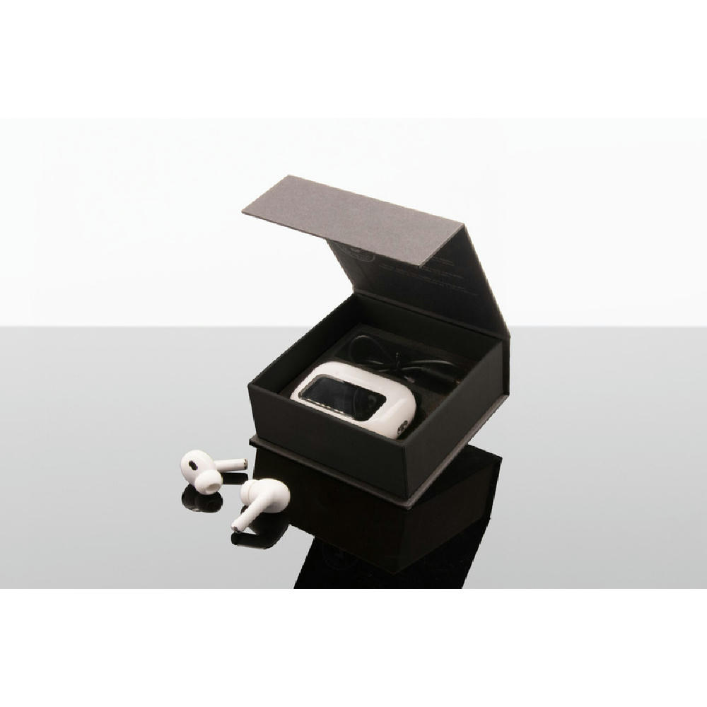 Product image SCX.design E26 ANC-Ohrhörer mit interaktivem Touchscreen-Ladegehäuse Werbeartikel