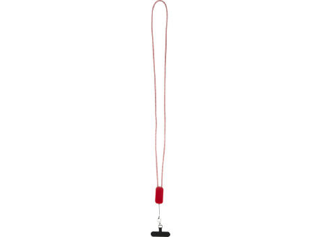 Product image Anser Smartphone Lanyard aus recyceltem Kunststoff mit 27 W 5-in-1 integriertem Kabel Werbeartikel