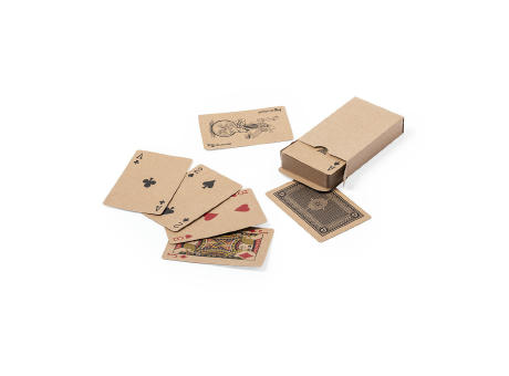 Französisches Kartenspiel Trebol Werbeartikel