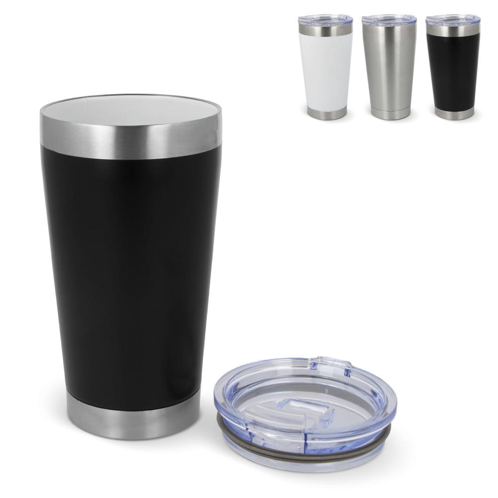 Product image T-ceramic Thermobecher mit Deckel Cango 500ml Werbeartikel