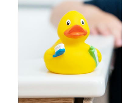 Quietsche-Ente Zahnbürste Werbeartikel