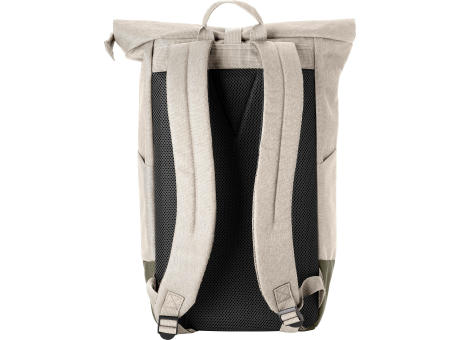 Polyester (600D) Rolltop-Rucksack Oberon bedrucken