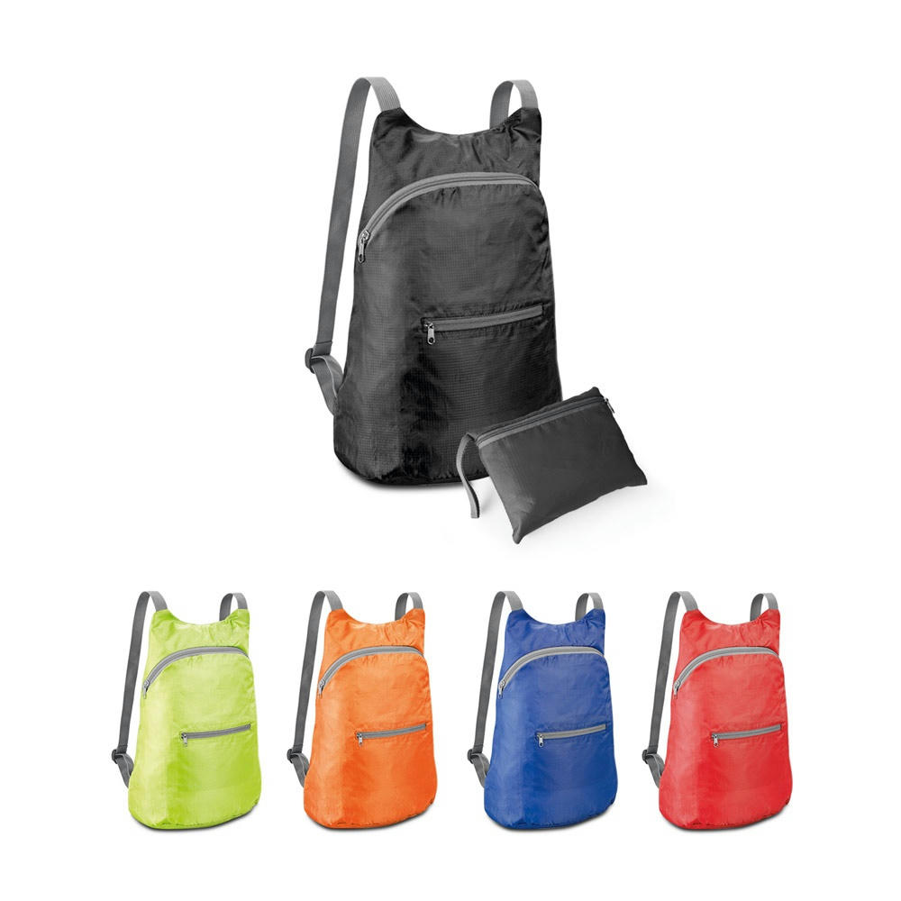 Product image BARCELONA. Faltbarer Rucksack aus 210D Ripstop Werbeartikel