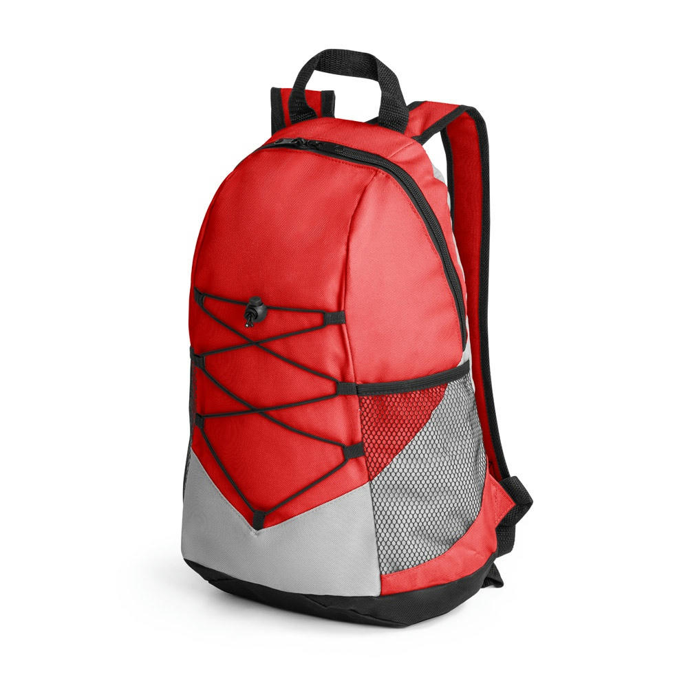 TURIM II. Rucksack aus 600D recyceltes Polyester Werbeartikel