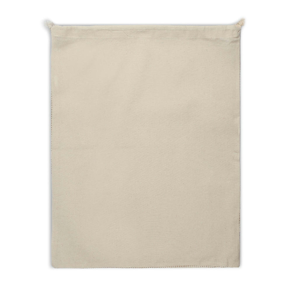 Wiederverwendbare Lebensmitteltasche OEKO-TEX® Baumwolle 40x45cm Werbeartikel