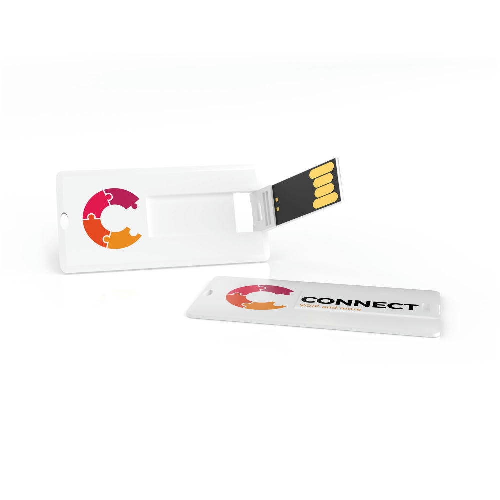USB Karte klein Werbeartikel