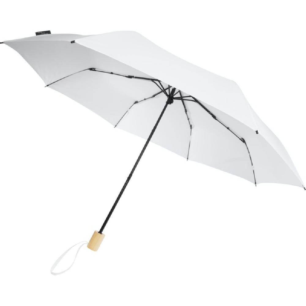 Product image Birgit 21'' faltbarer winddichter Regenschirm aus recyceltem PET Werbeartikel