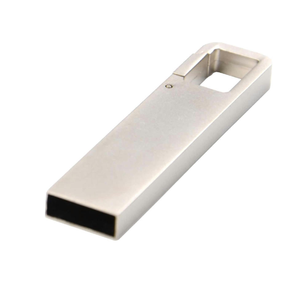 USB-Stick Mini 064 USB 2.0 COB   1 GB Gun-Metallic (glänzend) Werbeartikel