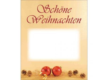 Nikolaustüte Schoko-Nuss, mit Etikett Werbeartikel