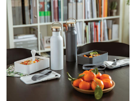 PP Lunchbox mit Göffel Werbeartikel