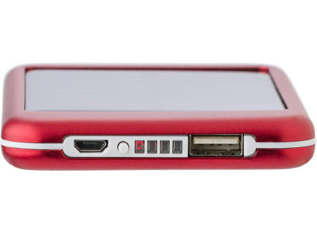 Product image Aluminium Solar Powerbank Drew bedrucken