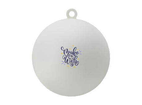Product image Weihnachtskugel Ø 7 cm Recycled PP - Made in Europe Werbeartikel