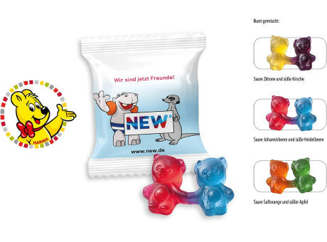 Product image HARIBO Bärchen-Pärchen Werbetüte, 1 Stück, Inhalt: HARIBO Bärchen-Pärchen Werbeartikel