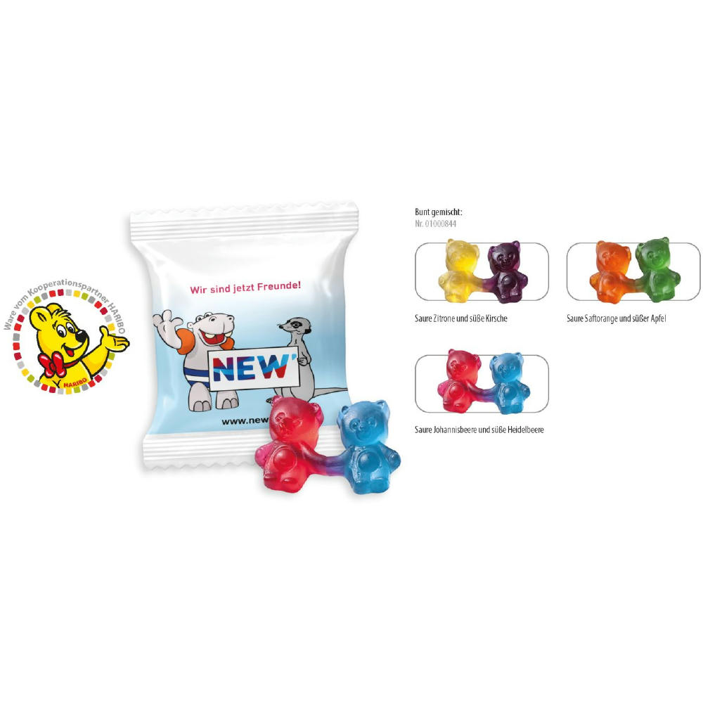 Product image HARIBO Bärchen-Pärchen Werbetüte, 1 Stück, Inhalt: HARIBO Bärchen-Pärchen Werbeartikel