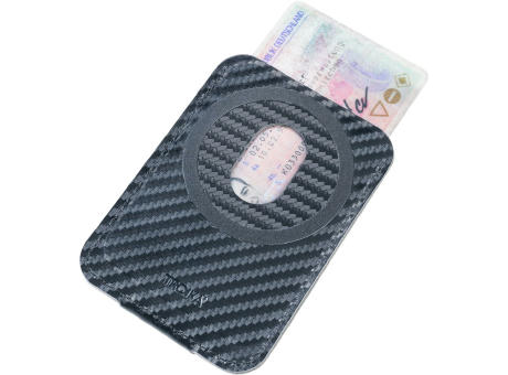 TROIKA Kartenetui HILDECARD CARBON CODE24 Werbeartikel