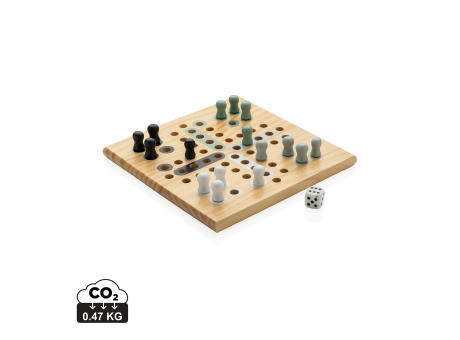 Product image Claire Ludo-Spiel aus Holz Werbeartikel