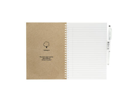 MOYU Erasable Stone Paper Notebook CraftCover 18 Seiten Werbeartikel