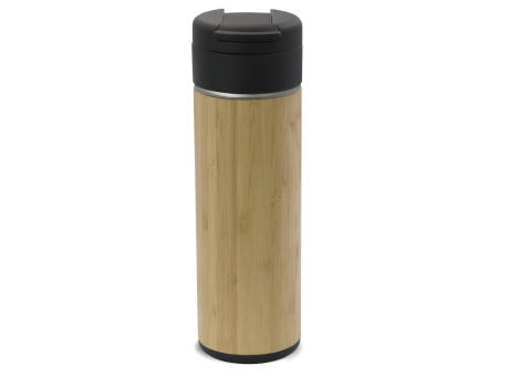 Product image Isolierbecher Flow Bambus 400ml bedrucken