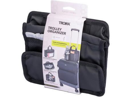 TROIKA Trolley Organizer TROIKA BLACK ON TOP Werbeartikel