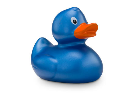 Werbeente Bianca Blauglanz, ca. 8 cm Werbeartikel