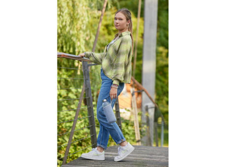 Product image Glasflasche mit Hülle "Iced" 1,0 l bedrucken