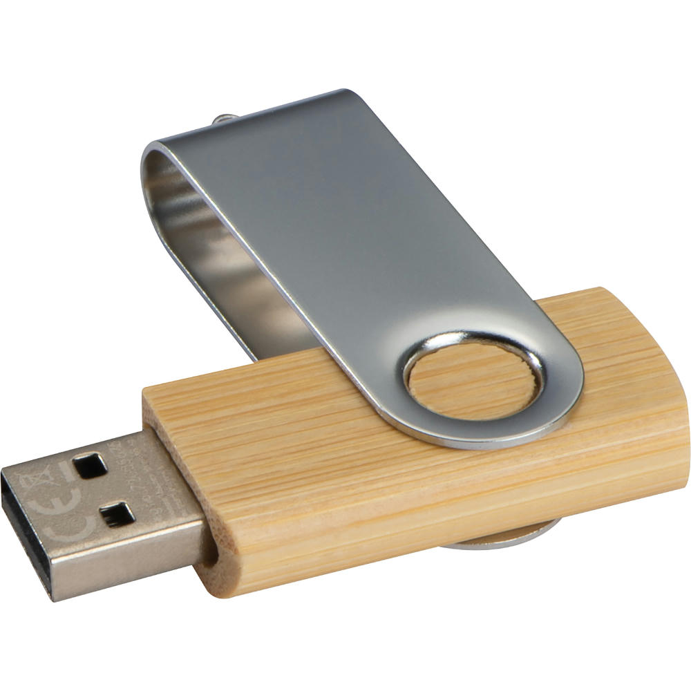 Product image USB Stick aus Bambus 4GB Werbeartikel