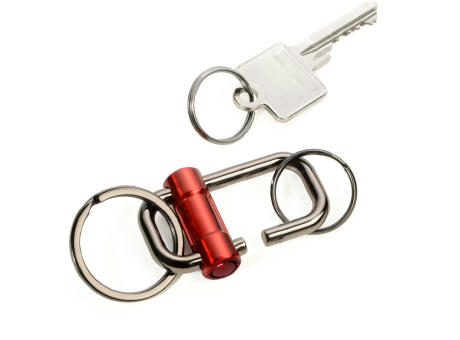 TROIKA Schlüsselanhänger 2-WAY KEY Werbeartikel