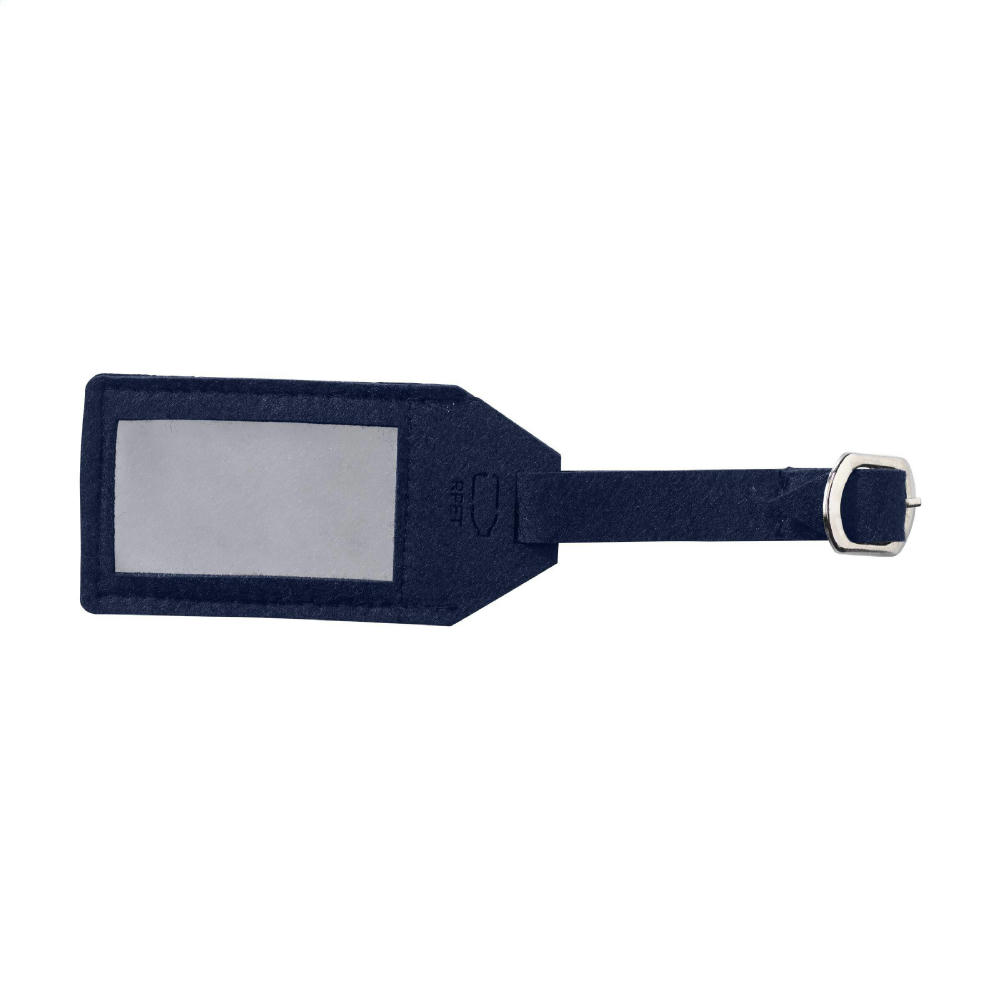 RPET Felt GRS Luggage Tag Gepäckanhänger Werbeartikel