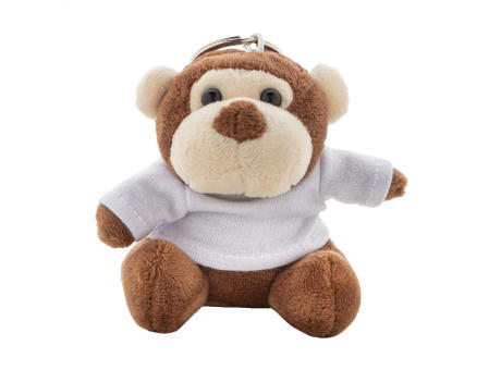 Plüsch-Affen-Schlüsselanhänger ApeFob bedrucken