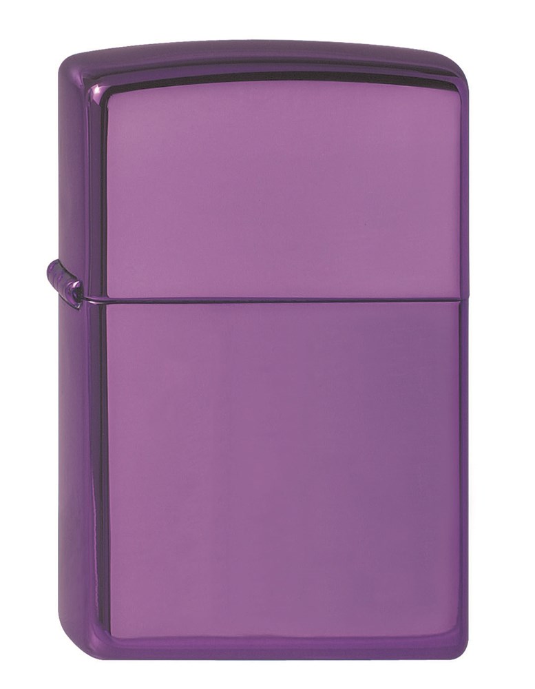 Zippo HIGH POLISH PURPLE bedrucken