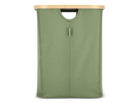 InSideOut faltbarer Korb mit Deckel Sogne 40,5 x 33 x 42cm rPET Werbeartikel