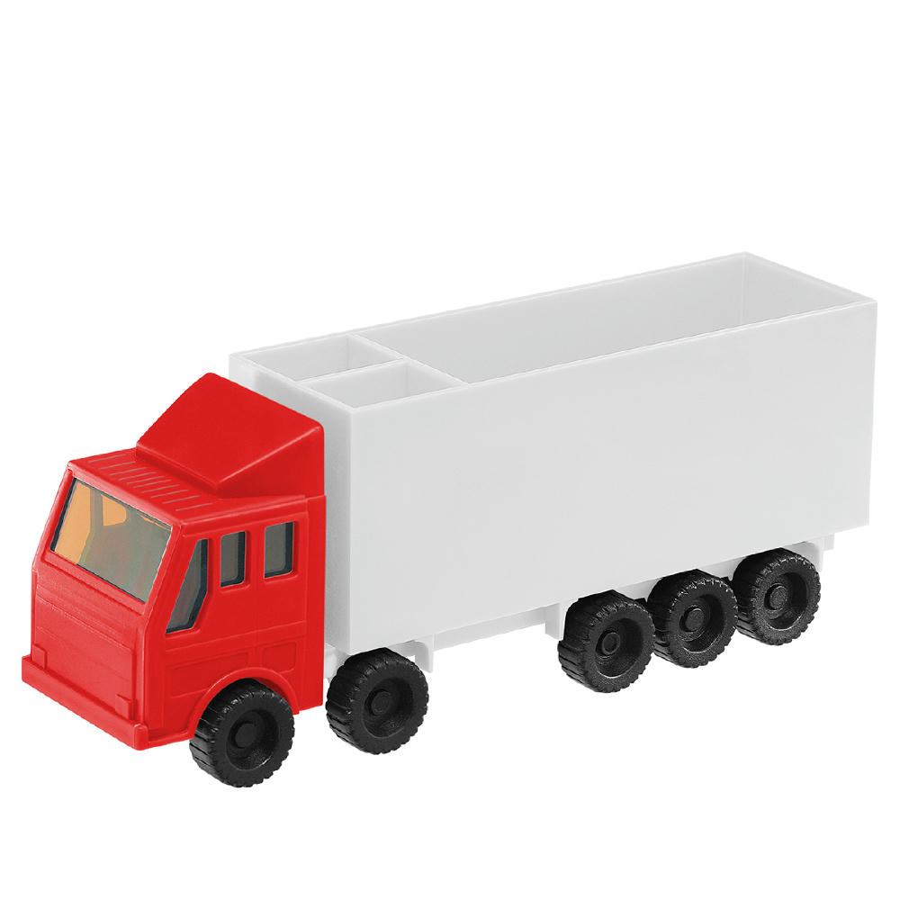 Zettelbox mit Köcher "LKW" Werbeartikel