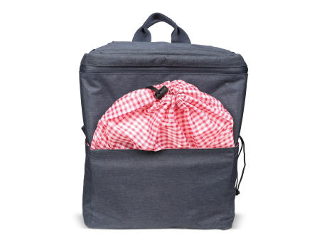 Product image Picknick-Doppel-Fahrradtasche aus R-PET-Material bedrucken