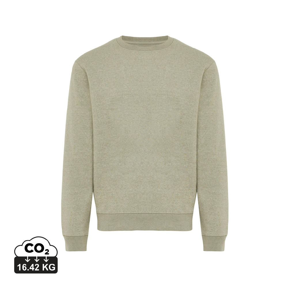 IQONIQ Torla Rundhals-Pullover aus recycelter Baumwolle Werbeartikel
