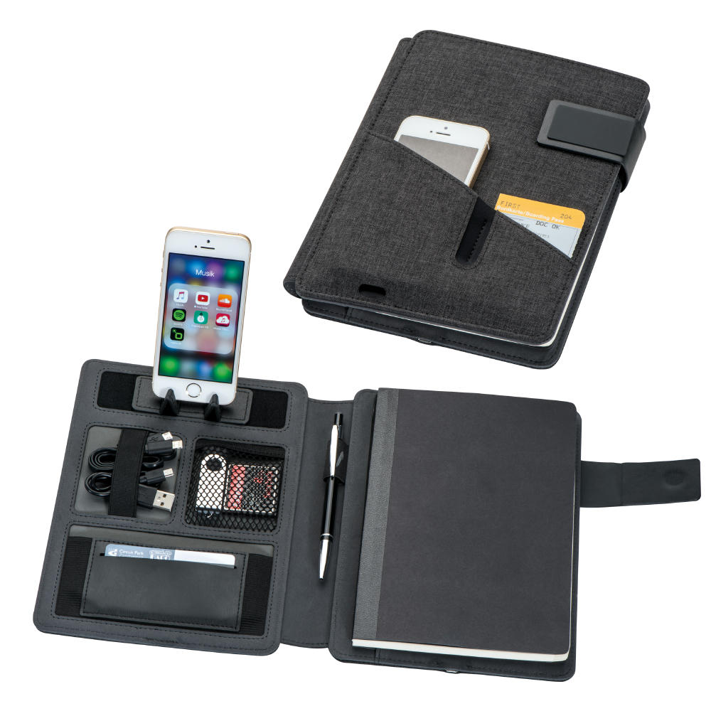 Product image Powerbank Mappe Leno Werbeartikel