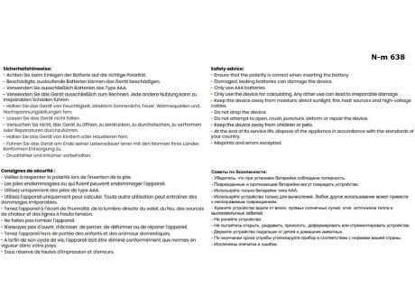 TIMELESS Endlich wieder ein schöner Tischrechner! Werbeartikel