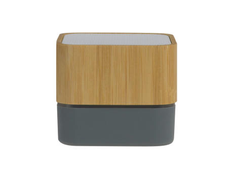 Speaker bamboo square 3W Werbeartikel