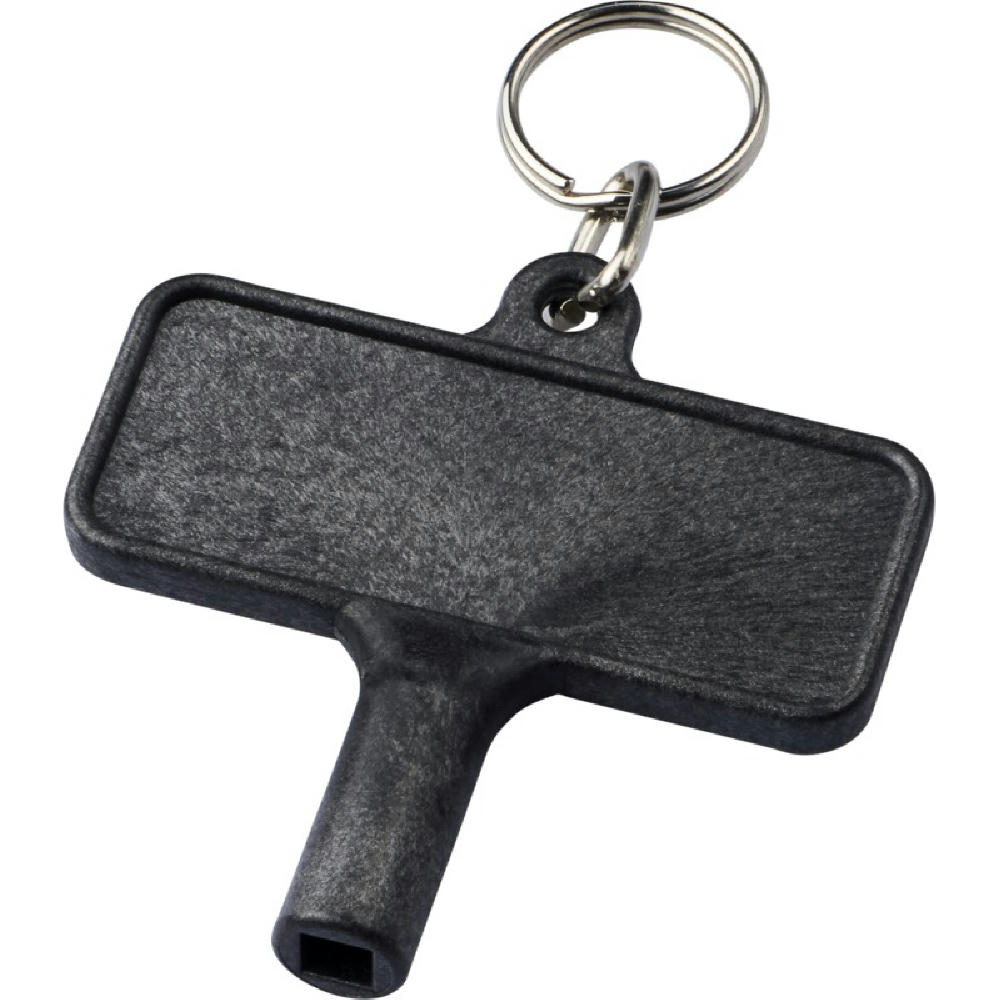Product image Largo Kunststoff Heizkörperschlüssel mit Schlüsselanhänger Werbeartikel