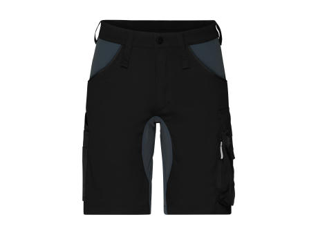 Product image Workwear Stretch-Bermuda Slim Line - Spezialisierte kurze Arbeitshose in schmaler Schnittführung mit elastischen Einsätzen und funktionellen Details Werbeartikel