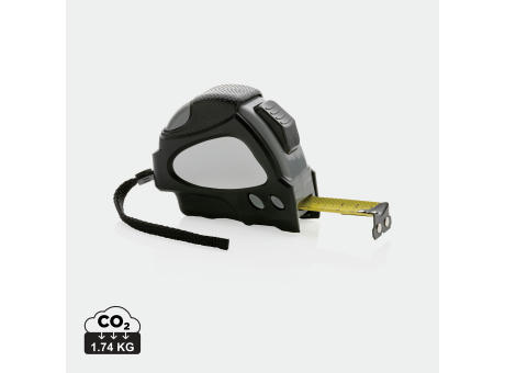 Auto-Stop-Maßband aus recyceltem Kunststoff, 8m/25mm bedrucken